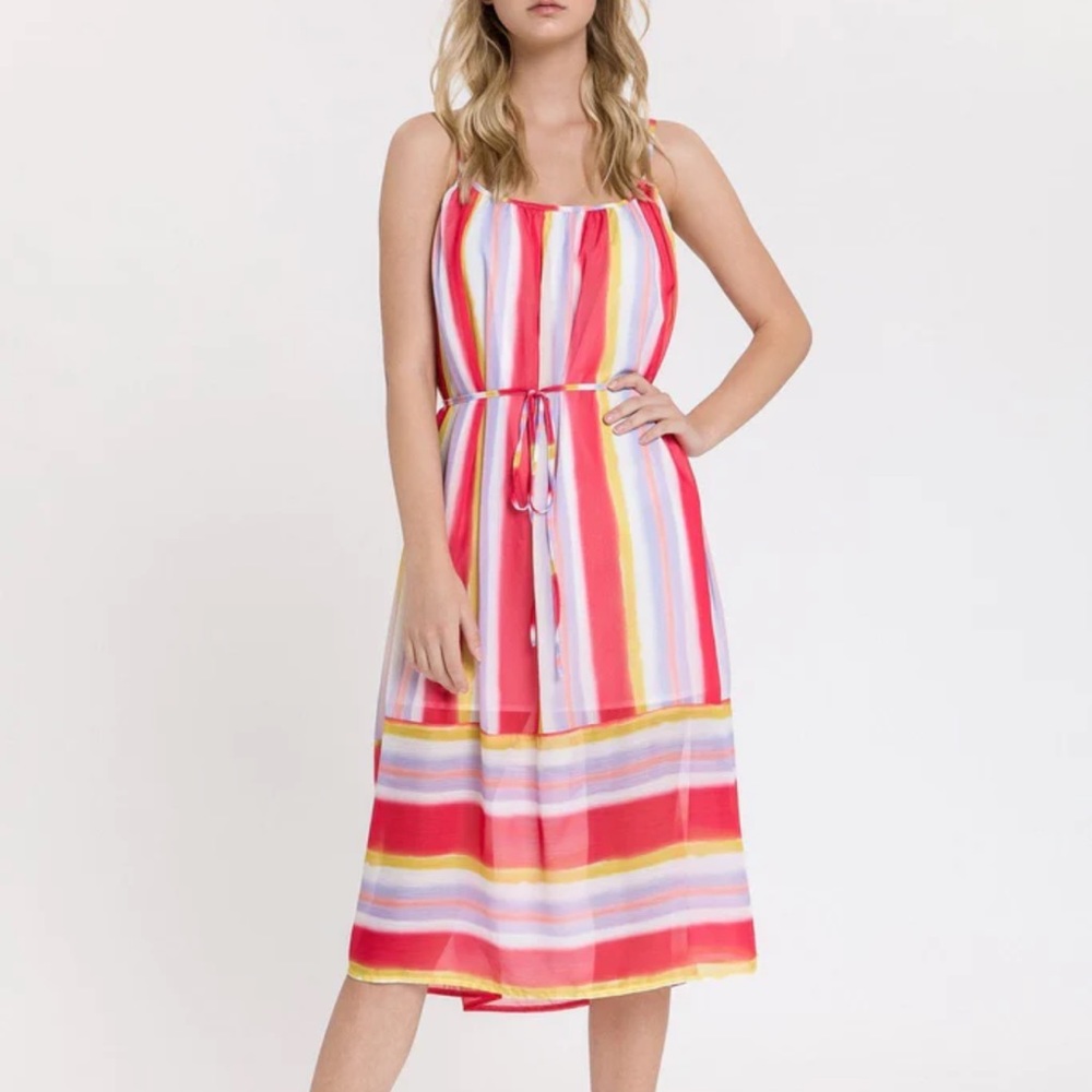 Endless Rose multi color chiffon dress